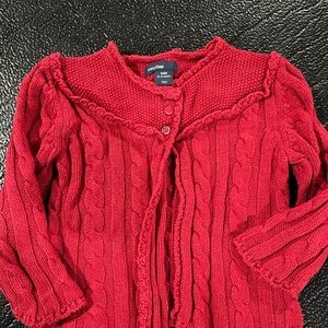 Baby Gap 18-24 month girls red sweater